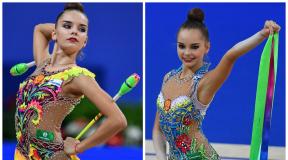 Rusiya gimnastlarının İtaliyada keçirilən dünya çempionatında zəfərli çıxışı Diana və Arina Averinanın böyüməsi